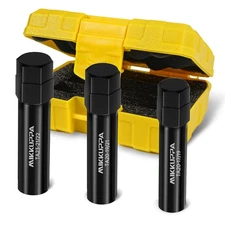 MIKKUPPA 10 Spline Lug Nut Key Set, 3 Pack 10 Point Lug Nut Removal Socket for W