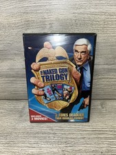 The Naked Gun Trilogy Movie DVD Set Leslie Nielsen Frank Drebin New Sealed E4 