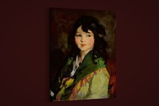 Robert Henri - Francine, Lovey - Art Print on Paper or Canvas
