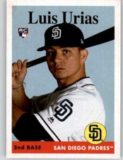 2019 Topps Archives 1958 Base Card #56 Luis Urias Padres RC