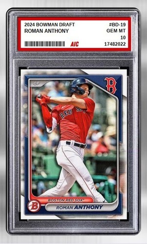 T-shirt Rookie Roman Anthony Boston Red Sox 2025 - Noir - Personnalisable - Homme