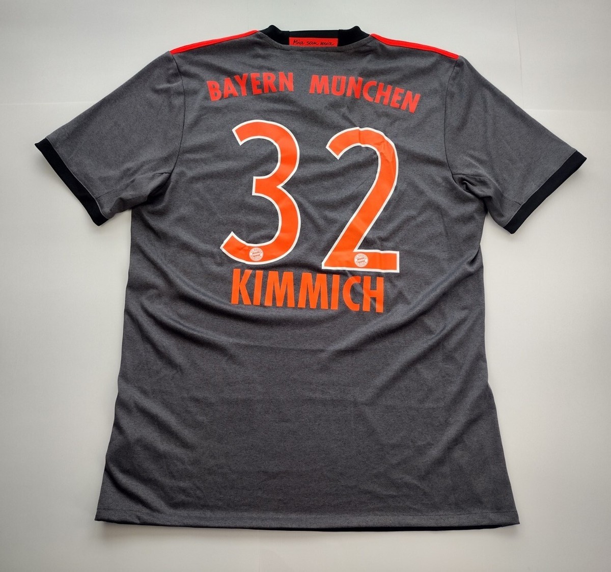 Bayern Munchen Adidas 2016/2017 Soccer Away Jersey #32 Kimmich Sz