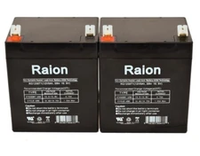 12V 5Ah rechargeable battery for Mizuho OSI 5892 Surgical Table (Top) 2pk