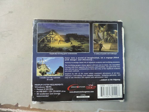 Juego de PC Odyssey The Search For Ulysses con caja de cubierta de tablero de cartas - Imagen 2 de 11