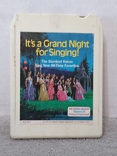 Tape 1 It&rsquo;s A Grand Night For Singing !  8 Track Tape