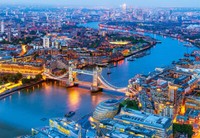 1000 Teile Puzzle, Aerial View Of London, Castorland 104291