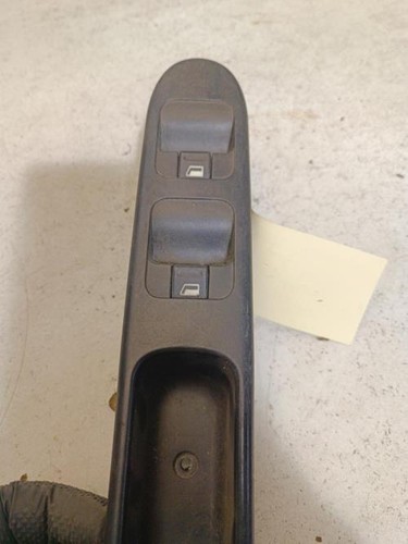 Commande Levé-vitre Gauche Avant Pour Peugeot 307 - Bouton électrique Noir Remplacement