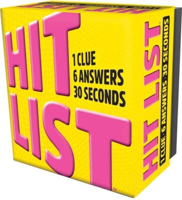 Hit List Party Game: 1 Clue, 6 Answers, 30 Seconds : Brand New and Ships Fast
