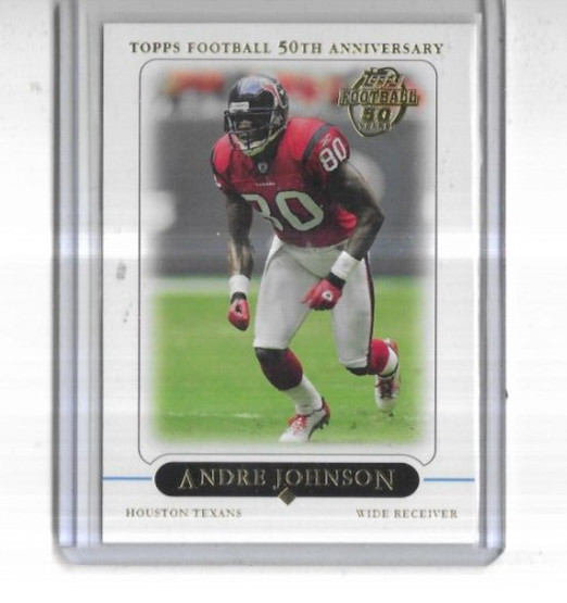 2005 Topps #276 Andre Johnson Houston Texans