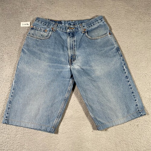 Levis 560 Shorts Mens 32 Blue Jeans 