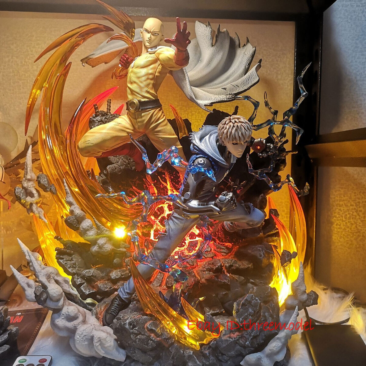 TriEagles Studio TES 1/6 ONE PUNCH-MAN Saitama Genos Resin TriEagles Studio TES 1/6 ONE PUNCH-MAN Saitama Genos Resin