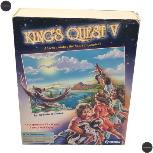 LOT KINGS QUEST V, VI, VII - Sierra Big Box PC - Disque seul EUR 14,52 - FR