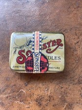 Boite Aiguilles Gramophone Old  Needles Box SONGSTER  for electrical VIDE EMPTY