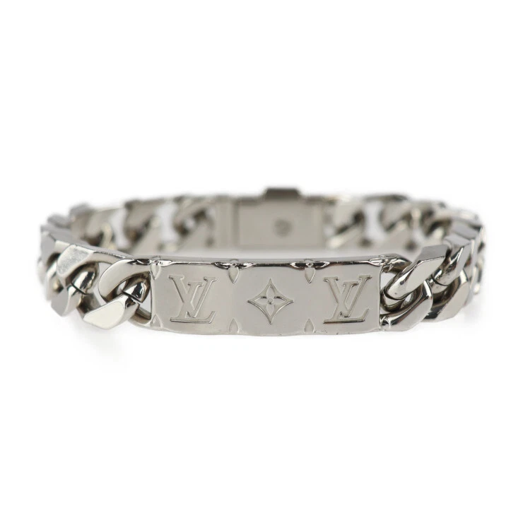 Louis vuitton shop bracelet silver