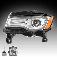 For 2016-2021 Jeep Grand Cherokee Xenon HID Headlight Left Driver Side LH