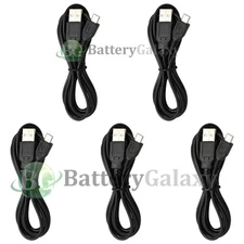 5 USB 6FT Micro Cable Cord for Phone Samsung Galaxy S4 S5 S6 Active Note 2 3 4 5