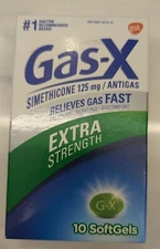SM Gas-X Extra Strength Gas Relief Softgels with Simethicone 125 mg - 10ct