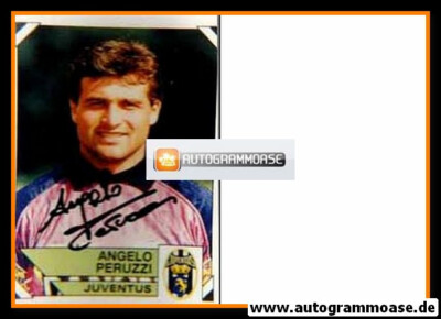 Fussball | Juventus Turin | 1990er Foto | Angelo PERUZZI (Portrait Color)