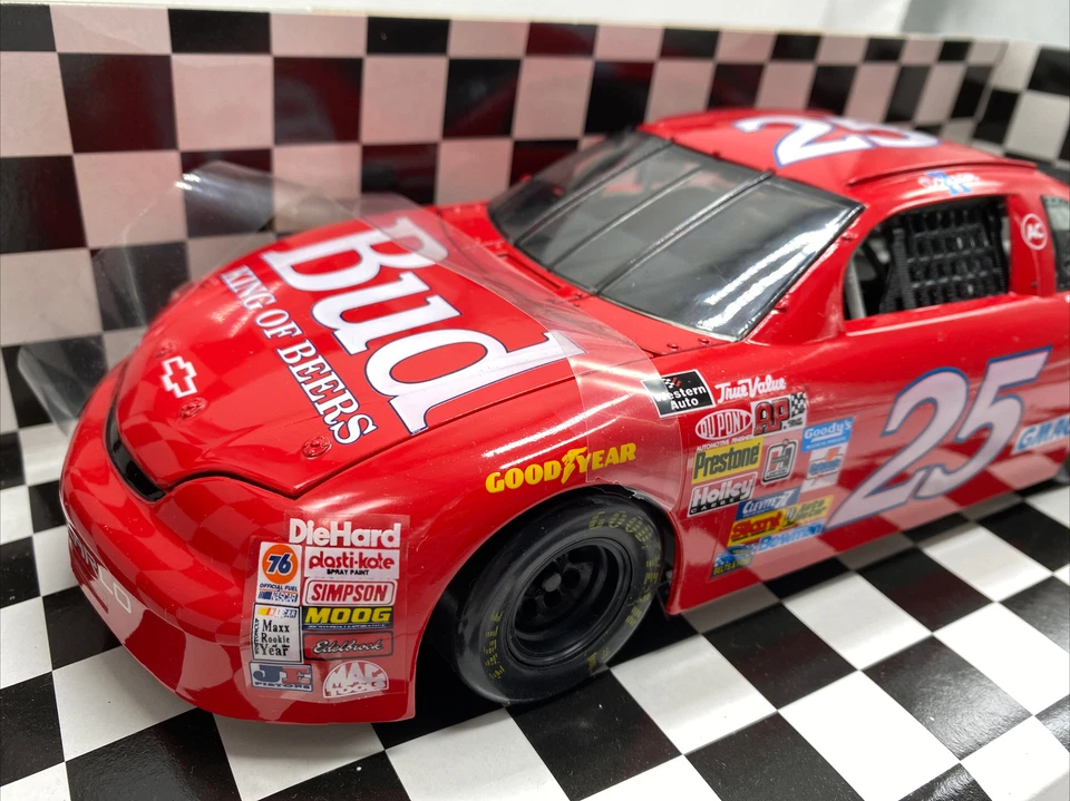 Ertl Nascar Ken Schrader 25 Bud Monte Carlo 1/18 Diecast Car American Muscle - Image 3 of 4