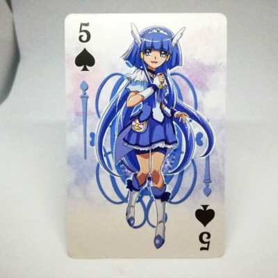 5 Cure Beauty Spade Pretty Cure All Stars New Stars 2 Playing Cards 2013 Movie
