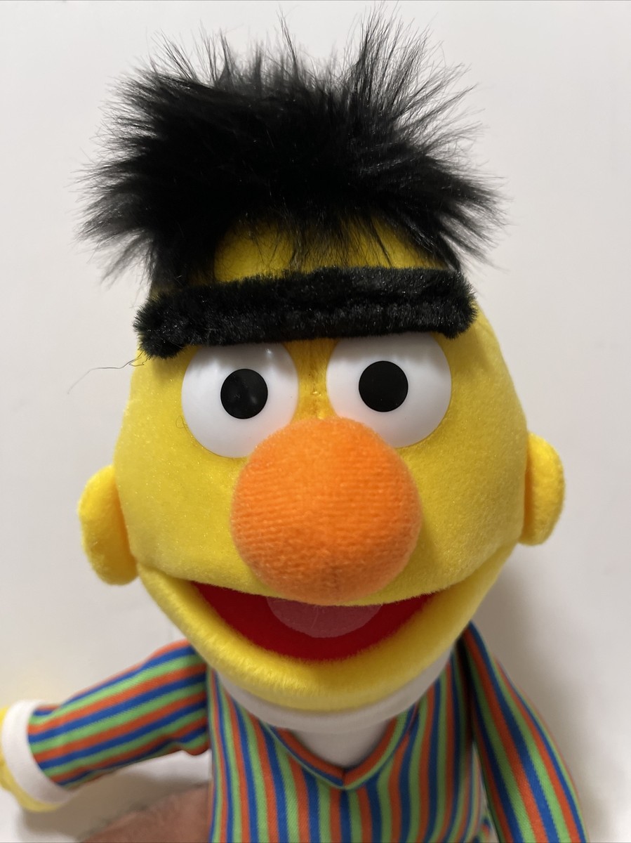 sesame Street Bert 14 inch plush doll by Gund excellent