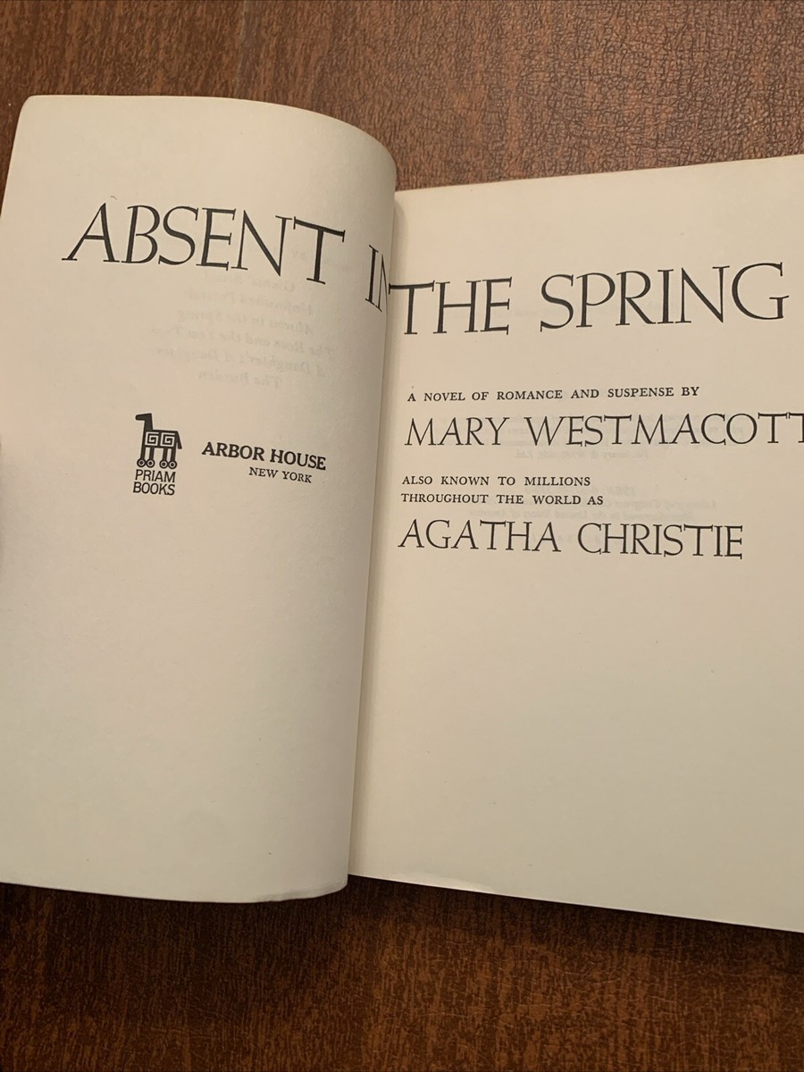 ABSENT IN THE SPRING(A) /HARPERCOLLINS UK/AGATHA (WESTMACOTT