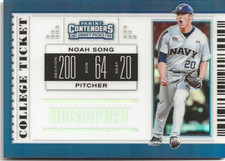 2019 Panini Contenders Optic Noah Song Prizm SP RC Boston Red Sox Navy