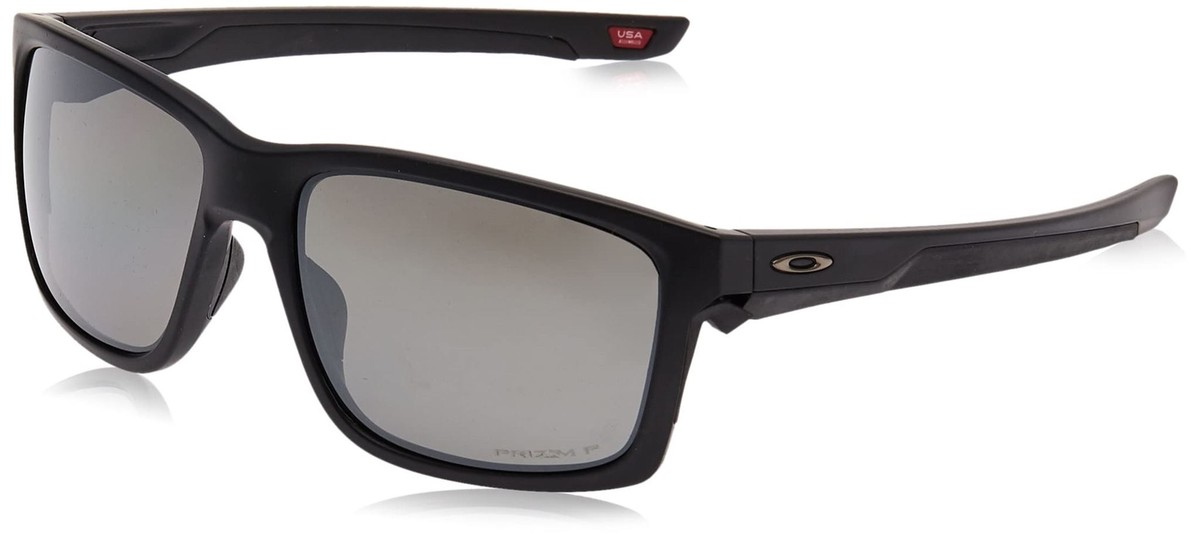 OO9264-45] Mens Oakley Mainlink XL Polarized Sunglasses - Black 