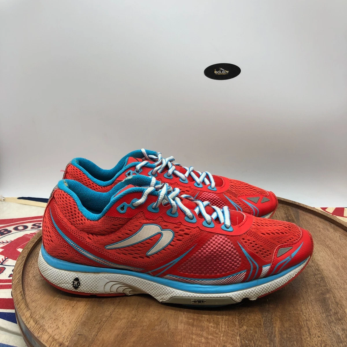 Chaussures Newton Kismet 8 Femme - Bleu/orange - Pointure US 8 / EUR 39 - Occasion