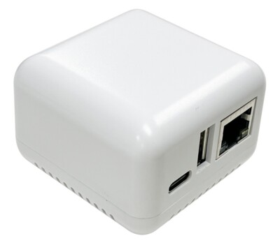 Premium 1-Port USB Printer Over Network IP Sever Box For Win11 Win10 Win7 Mac OS