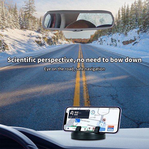 Dashboard Car Phone Holder With Parking Number Plate For Iphone Android Phone - Zdjęcie 11 z 12