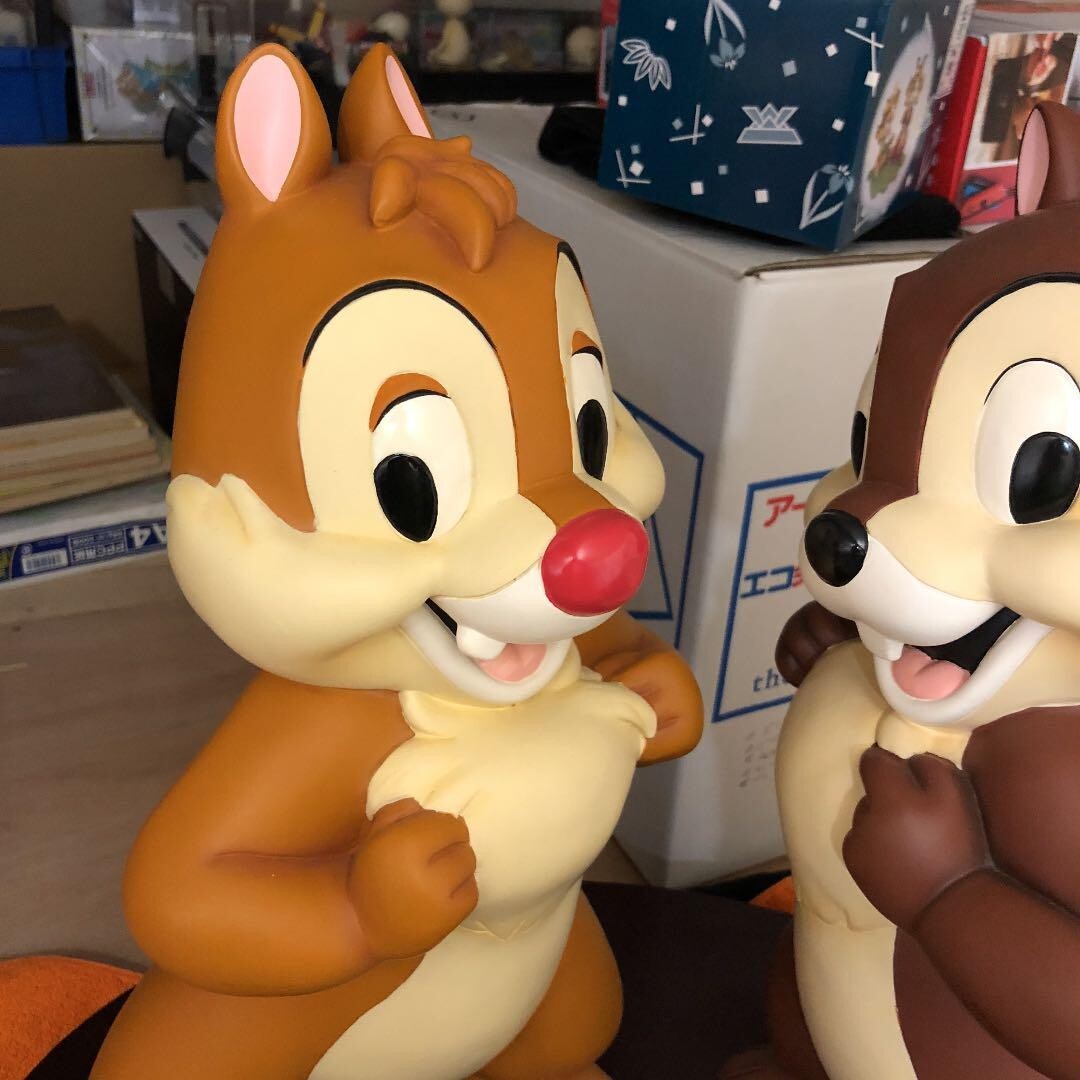 Chip and Dale Figure Disney huge size | eBay