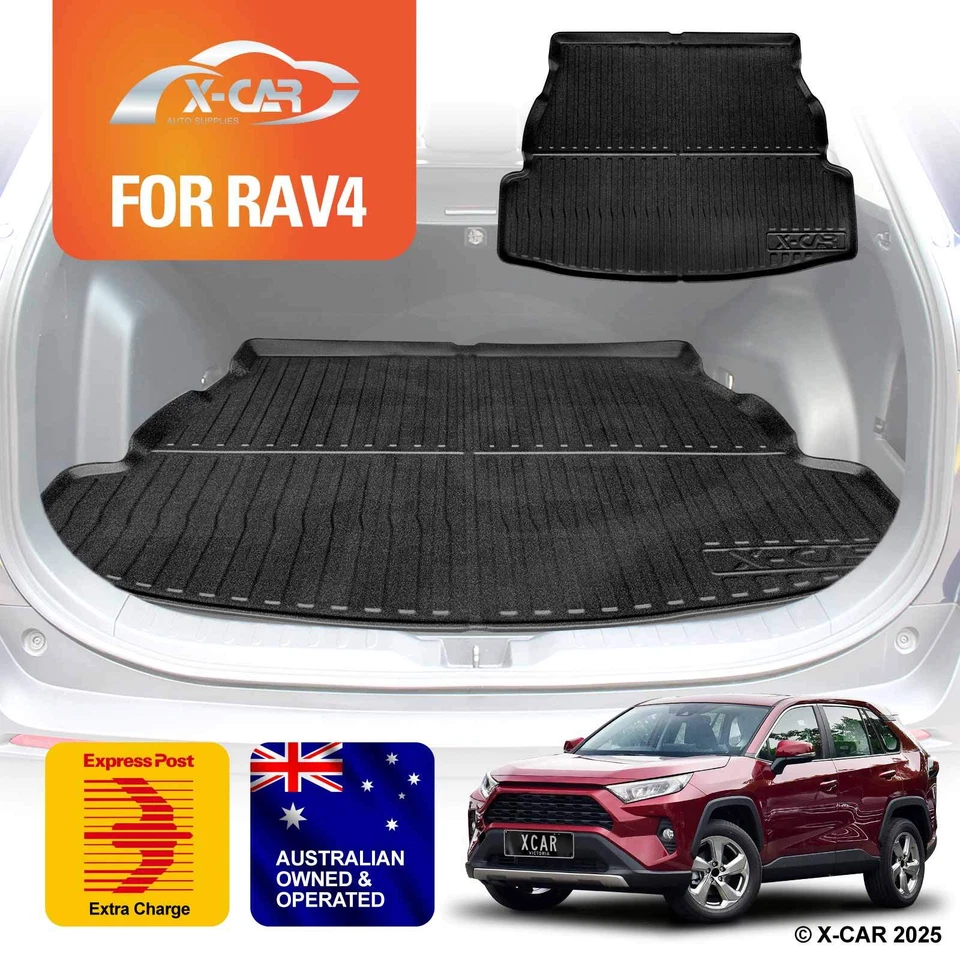 Floor Carpet Boot Liner for Toyota Rav4 Rav 4 2019-Onwards All Weather Kick Mats