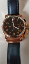 Calvaneo Herren Automatikuhr Liondome Gold 24-Stunden-Modus; Neu;  CM-LDAL-21