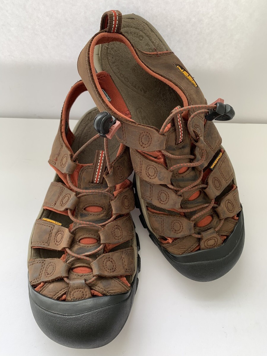 Keen‎ Newport H2Mens Closed Toe Waterproof Sandal Brown/Red Size 8.5 s-l400.jpg main image 4