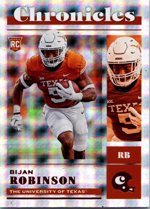 Bijan Robinson 2023 Panini Draft Picks RARE MOJO PRIZM Refractor Rookie Card RC
