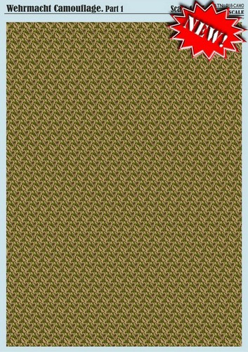 Escala de impresión 018-camuflaje - 1/35 Wehrmacht сamouflage Parte 1, calcomanía húmeda avión - Imagen 3 de 12