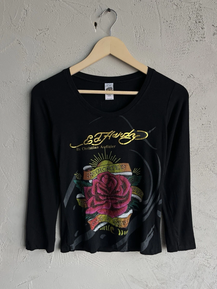 Женские хлопковые топы Christian Audigier Love - огромный выбор по