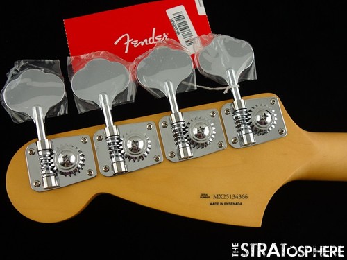 Fender Player II Mustang Bass PJ NECK & TUNERS Guitar 30" Scale Rosewood - Picture 6 of 6