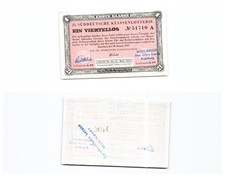 (b78152a1205)   s&uuml;ddeutsche Klassenlotterie , lotterielos, Fabrikant Silber