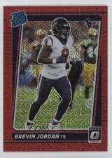 2021 Panini Donruss Optic Rated Rookie Red Mojo Prizm Brevin Jordan #288 1j4c
