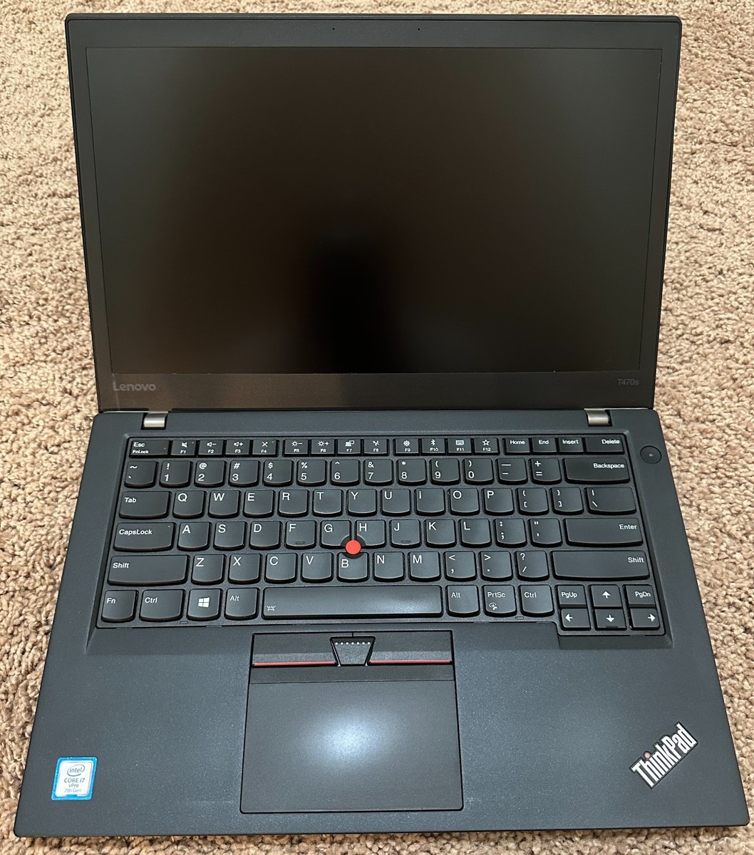 5-Lenovo ThinkPad T470s | Intel i7, 12GB RAM, 256GB SSD, 14