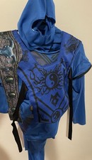 Blue Ninja Costume Kids Large
