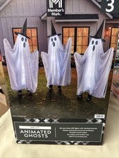 Member's Mark Led Pre-lit Animated Ghosts, Set Of 3