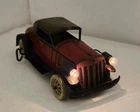 MARX Ford Coupe Wind-up Car Tin Litho w / with Service Station