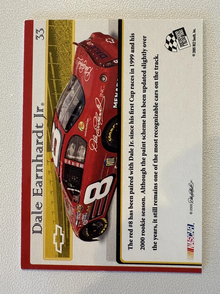 Dale Earnhardt Jr. 2005 Press Pass VIP #33 SK1 - Image 2 of 2
