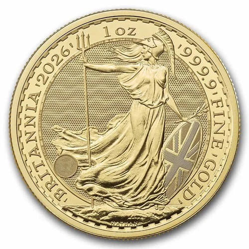 2026 Gold Britannia 1 oz — photo from the most recent tracked eBay sale