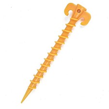 Erdspie?e mit Kunststoffgewinde f��r Zelt��berdachung und Rasenkabelfix 20 cm 5