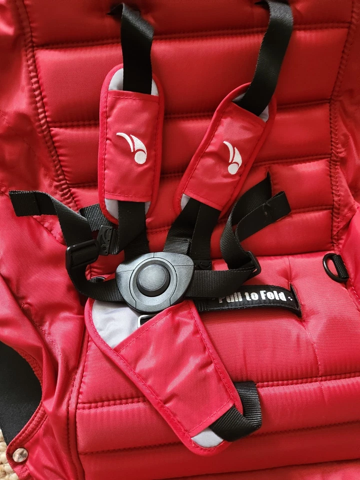 Cochecito Baby Jogger City Mini GT asiento individual - asiento de repuesto rojo *envío rápido* Foto 4 de 4