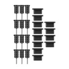 12 Pairs USB Type C Plugs Covers Silicon Port Plug Covers